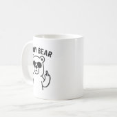 Mug Daddy Bear Funny Gift For Men Boys (Devant gauche)