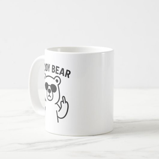Mug Daddy Bear Funny Gift For Men Boys  (Devant gauche)