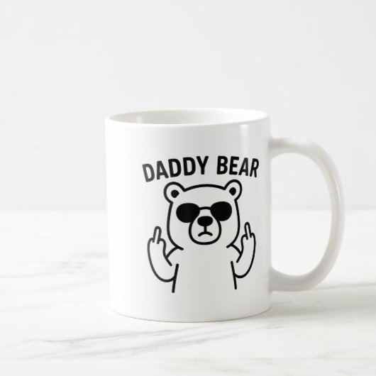 Mug Daddy Bear Funny Gift For Men Boys (Droite)