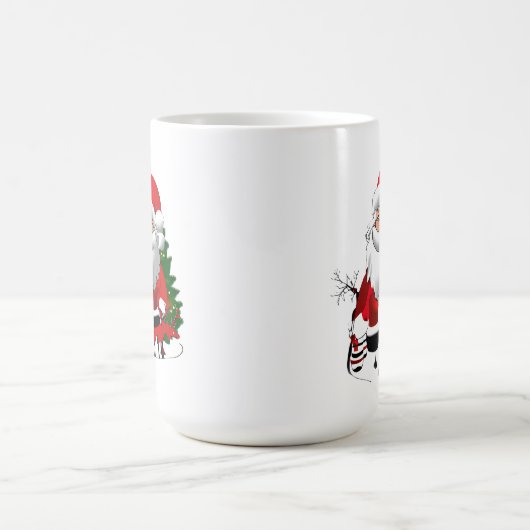 Mug Daddy Claus with a Reindeer (Centre)