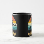 Mug Daddy Dinosaur Daddysaurus 2 Fête des pères pour e (Centre)
