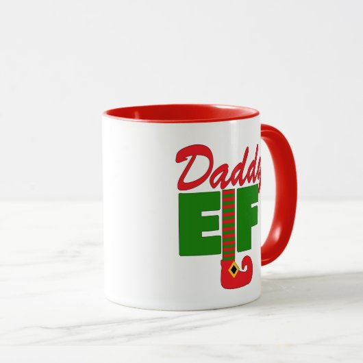 Mug Daddy Elf (Devant droit)