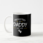 Mug Daddy Est 2026 Daddy To Be New Dad 2026 First Time (Gauche)
