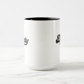 Mug Daddy Etabli Fête des pères De Style Rétro (Centre)