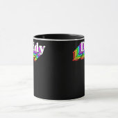 Mug Daddy Gay Daddy Bear Retro LGBT Rainbow LGBTQ (Centre)