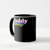 Mug Daddy Gay Daddy Bear Retro LGBT Rainbow LGBTQ (Devant gauche)