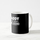 Mug Daddy Man Myth Legend (Devant droit)