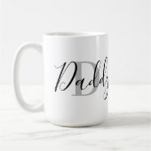 Mug Daddy Monogram Grey (Gauche)