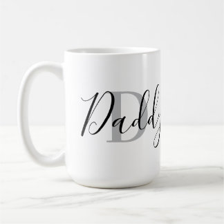Mug Daddy Monogram Grey