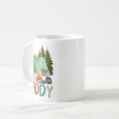 Mug Daddy Of The Happy Camper 1st Birthday Bear Camng  (Devant gauche)