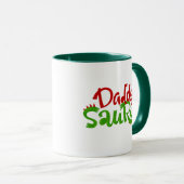 Mug Daddy Saurus Dinosaur (Devant droit)