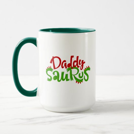 Mug Daddy Saurus Dinosaur (Gauche)