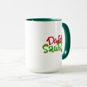 Mug Daddy Saurus Dinosaur (Devant droit)