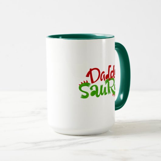 Mug Daddy Saurus Dinosaur (Devant droit)