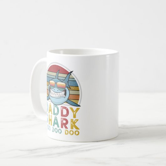Mug Daddy Shark Doo Doo Doo (Devant gauche)