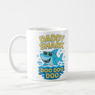 Mug Daddy Shark, Doo Doo-Funny & mignonne fête des pèr