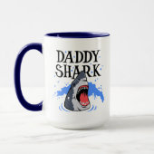 Mug Daddy Shark - Grand Blanc (Gauche)