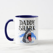 Mug Daddy Shark - Grand Blanc (Gauche)