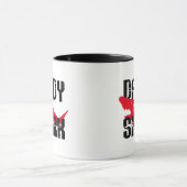 Mug Daddy Shark Worn Graphic (Centre)