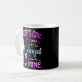 Mug Daddys Fille Je Faisais Son Ange Maintenant Il Le (Devant gauche)