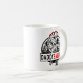 Mug Daddysaurus Daddy Saurus T Rex Fête des pères 1WH1 (Devant droit)