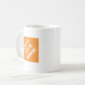 Mug Dadisme Nettoyer Votre Chambre (Devant gauche)
