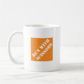 Mug Dadismes Courir avec ciseaux (Gauche)