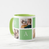 Mug Dad's Instagram Collage, Capturing Precious Moment (Devant gauche)