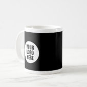 Mug d'affaires moderne avec logo de l'entreprise - (Devant gauche)