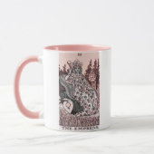 Mug d'affirmation de l'impératrice carte Tarot (Gauche)