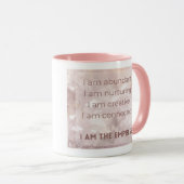 Mug d'affirmation de l'impératrice carte Tarot (Devant droit)