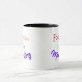 Mug d'affirmation positive (Centre)