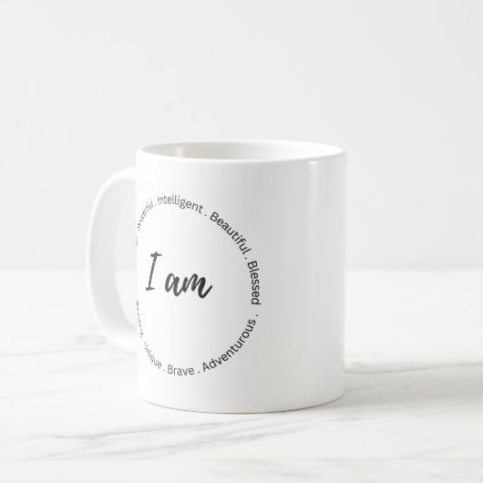 Mug d'affirmation positive (Devant gauche)