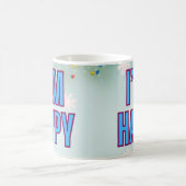 Mug d'affirmation positive pour la joie quotidienn (Centre)