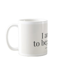Mug d'affirmation pour recommencer
