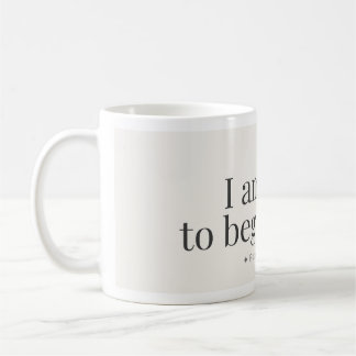 Mug d'affirmation pour recommencer