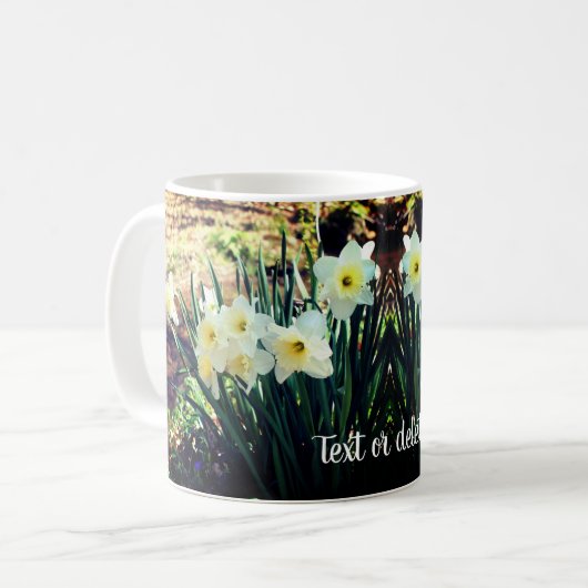 Mug Daffodiles De Brook Personnalisé (Devant gauche)