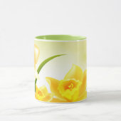 Mug Daffodiles de printemps Perse Nouvel An Cadeau (Centre)