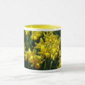 Mug Daffodiles Jaunes I Fleurs De Printemps Cheveux (Centre)