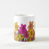 Mug Daffodils colorés Fleurs Design (Centre)