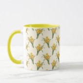 Mug Daffodils pattern (Gauche)