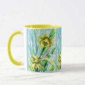 Mug Daffodique de boue de printemps (Gauche)
