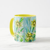 Mug Daffodique de boue de printemps (Devant gauche)