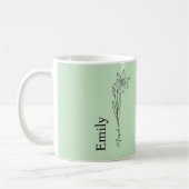 Mug Daffodique de Bridesmaid Mars Fleur du mois de nai (Gauche)