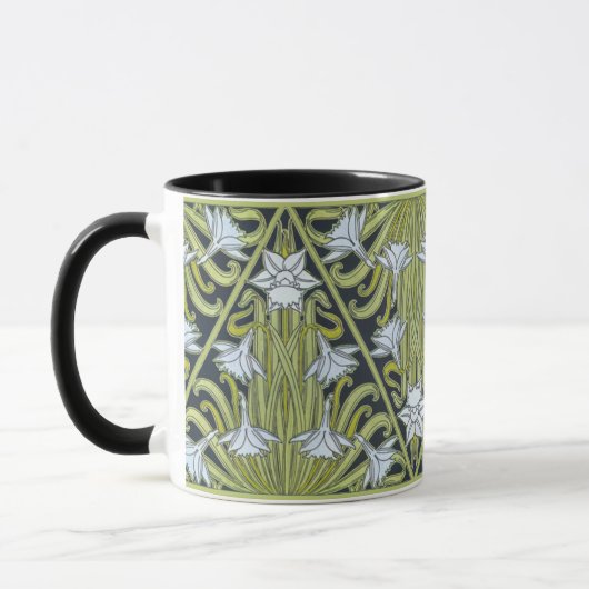 Mug Daffodiques Art Nouveau (Gauche)