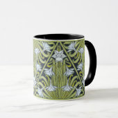 Mug Daffodiques Art Nouveau (Devant droit)