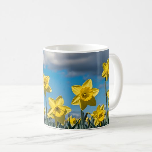 Mug Daffodiques dansant (Devant droit)