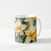 Mug Daffodiques de printemps (Devant droit)