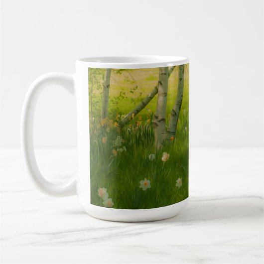 Mug Daffodiques de printemps (Gauche)