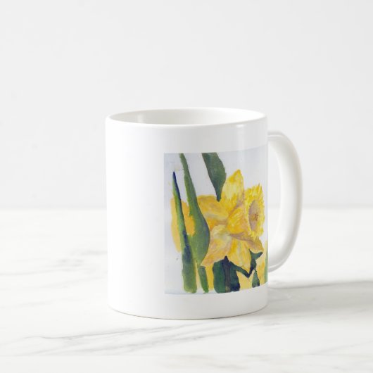 Mug Daffodiques de printemps (Devant droit)